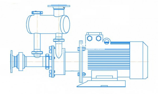 Насос самовсасывающий ХМс 3,5/20К5-1,1/2